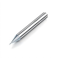 Fraiseuses à queue extra longues en carbure, outils de fraisage CNC de petit diamètre