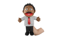 Seri Boneka Tangan Keluarga Terlaris - Keluarga Hitam - Ukuran Besar