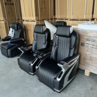 Siège de capitaine électrique avec accoudoir en cristal pour Toyota Alphard Hiace Van Mercedes-Benz W447