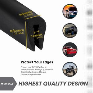 Sharp Edge U Channel Edge <span class=keywords><strong>D</strong></span>écorer la <span class=keywords><strong>bande</strong></span> de joint de protection en caoutchouc EPDM profilé en <span class=keywords><strong>aluminium</strong></span> <span class=keywords><strong>Bande</strong></span> de bordure en forme de U - Product Image 2