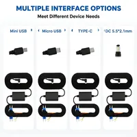 24-Stunden-Parküberwachungs-Kit mit Festverkabelung für DVR WiFi GPS Mini Typ-C Armaturenbrett-Kamera Niederspannungs-Hardware