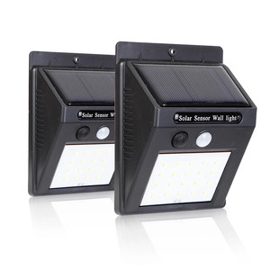 Lámpara Solar de Pared con Sensor de Movimiento PIR de 100 LED, Lámpara Solar de Seguridad para Jardín - Product Image 3