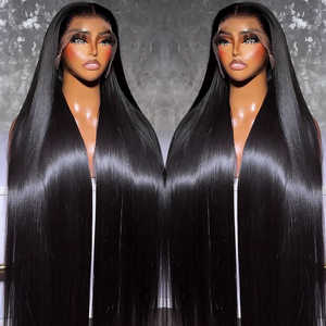 Nguyên Ấn Độ Tự Nhiên Glueless Tóc Con Người Tóc Giả Tóc Con Người Ren Phía Trước Tóc Giả Brazil Lớp Biểu Bì Phù Hợp Tóc 360 Full HD Phía Trước Ren Tóc Giả - Product Image 1