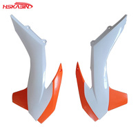 Ensemble complet de pièces en plastique pour motos tout-terrain KTM250 Huayang K6 2013 comprenant un coussin de siège de réservoir de carburant-carénage de moto