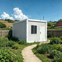 FLKT Maison Conteneur Pliante Type Z Prête à l'Expédition, Étanche et Résistante au Vent, Mini-Maison Modulaire, Vente en Gros Usine