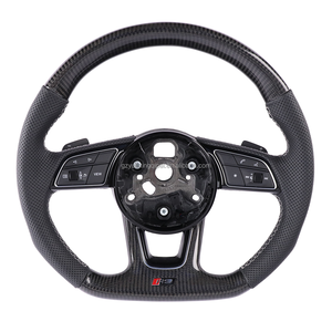 <span class=keywords><strong>Volant</strong></span> en fibre de carbone avec palettes de changement de vitesse pour Audi A4L B9 - Product Image 3