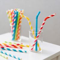 Pailles en papier de qualité alimentaire 100 % compostables pour la protection de l'environnement, pour la production en gros