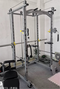 Cage de puissance multifonctionnelle avec support de plaque de poids, machine à croiser les câbles, équipement de gymnastique à domicile, <span class=keywords><strong>musculation</strong></span> - Product Image 5