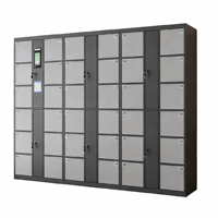 Casier de rangement intelligent multifonctionnel pour usage extérieur, étanche et écologique, avec RFID