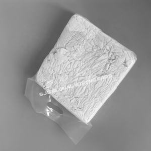 Trapos de Camiseta Blancos Reciclados, 100% Algodón, Trapos Industriales de Algodón a Granel para Limpieza - Product Image 1