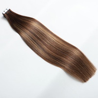 Extensions de cheveux humains européens en gros pour salons professionnels, 100 % vierges Remy, double épaisseur, pointes épaisses, cuticules alignées