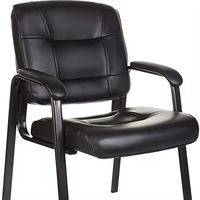 Chaise de bureau visiteur en cuir Pu étoile affaires personnalisé Oem Style meubles Simple pratique et populaire