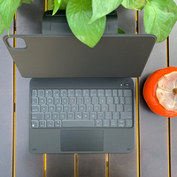 Nouveau clavier intelligent sans fil RVB rétroéclairé pleine taille avec interrupteurs à ciseaux, emballé dans une boîte, pour iPad 10,9 pouces (10e génération)
