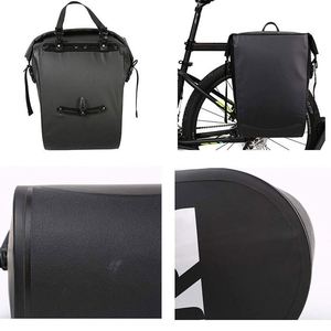 Sacoche de vélo pour porte-bagages arrière, certifiée BSCI, étanche, avec housse de pluie pour le cyclisme - Product Image 5