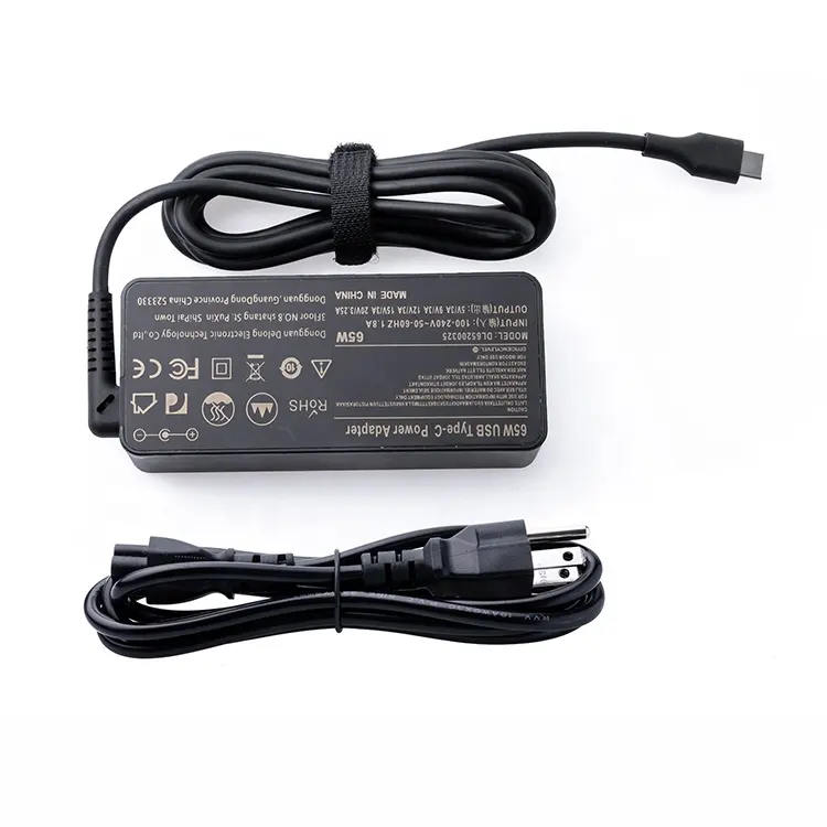 2023 Hot Sell Factory Price High Quality HP Universal Power Supply 65W 20V 3.25A Type C USB AC DC Laptop Charger Adapter