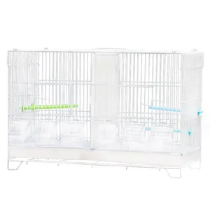 Cage à oiseaux de perruche de vol d'élevage en usine pour pinsons perruches calopsittes conures inséparables canaris perroquets cage d'éleveur 5 pièces