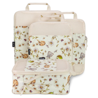 Ensemble de 4 cubes de rangement légers pour voyages, cubes de compression pour bagages à main, valises, voyages