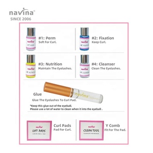 <span class=keywords><strong>Set</strong></span> per <span class=keywords><strong>Laminazione</strong></span> Sopracciglia e Lifting <span class=keywords><strong>Ciglia</strong></span> Navina Nutrition Oil Kit per Lifting <span class=keywords><strong>Ciglia</strong></span> con Cheratina Semi-Permanente Include Lozione Gel Crema - Product Image 2