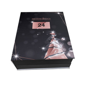Caja de calendario de Adviento personalizada con opciones de grabado de revestimiento UV de laminación brillante/Latte para un acabado Premium - Product Image 6