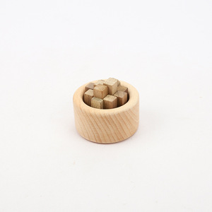 Black <b>Walnut</b> Small Solid Wood Pile Diffuser Essential Oil Aromatherapy Ornament for Car Home Use Natural Evaporation Odor - Product Image 4