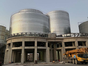Silos acier <span class=keywords><strong>blé</strong></span> et farine Silo spirale Farine de <span class=keywords><strong>blé</strong></span> Silo usine - Product Image 2