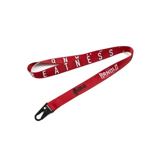 <span class=keywords><strong>Cordon</strong></span> tubulaire plat en polyester durable et écologique <span class=keywords><strong>avec</strong></span> mousqueton pivotant, <span class=keywords><strong>porte</strong></span>-<span class=keywords><strong>badge</strong></span> imprimé par transfert thermique, pour événements sportifs - Product Image 4