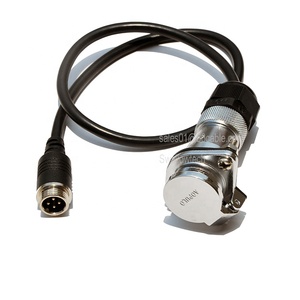SWC010601 Conector de Cámara de Remolque DIN de 5 Pines, <span class=keywords><strong>Cable</strong></span> Coaxial de <span class=keywords><strong>Audio</strong></span> y <span class=keywords><strong>Video</strong></span> 1080P, Kit para Camión Suzuki, 1 Canal - Product Image 3