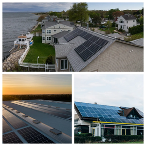 Système de station d'énergie solaire photovoltaïque hybride résidentiel hors réseau et sur réseau Hfie 8kw 10kw 15kw 20kw pour la vente en gros - Product Image 4