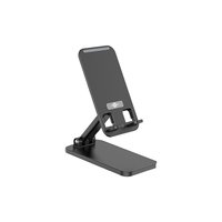 Support de téléphone portable et tablette pliable et télescopique multifonctionnel pour bureau, idéal pour le streaming en direct et le rangement