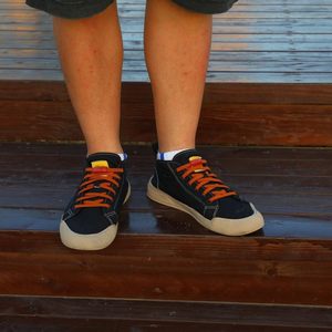 네오-우즈 100% 폴리에스터 플랫 탄성 노타이 신발끈 (스니커즈 및 플랫 슈즈용) 스트레치 타이리스 신발끈 (아동 및 성인용) - Product Image 6