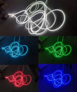 Câble à fibres optiques LED en plastique PMMA Elanby, UV, multicouche, à émission latérale, POF 6000K, lumière du jour, Ra80, anti-poussière, étanche, dimmable - Product Image 6