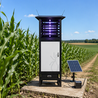 Station de surveillance des parasites solaires IoT YONGAGRI, piège à insectes UV 365 nm, photographie à distance, contrôle PLC, garantie 5 ans, utilisation agricole