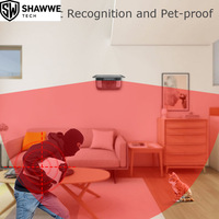 Detector de Alarma por Voz Inalámbrico con Energía Solar de 433MHz, Resistente al Agua IP65, Inmune a Mascotas, con Control Remoto