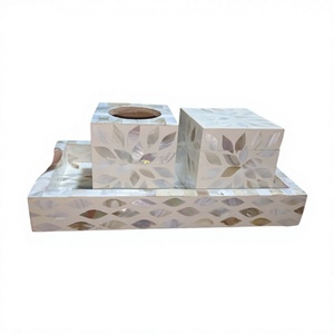 Nouvellement Design Top Produit Bes Collection Os Incrustation MDF Vadrouille Plateau Avec Forme Rectangle Pour La Décoration De La Maison Et Article Cadeau D'affaires - Product Image 1