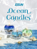 Unterwasser-Duftkerze Heimdekoration Sommer Strand Kreatives Geschenk Gelee-Wachs