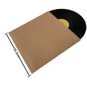 Funda de Cartón para Discos de Vinilo de 12 Pulgadas, Gruesa, Impermeable, Antipolvo, Con o Sin Orificios, Funda Protectora de Papel para Almacenamiento de LP en Casa - Product Image 2