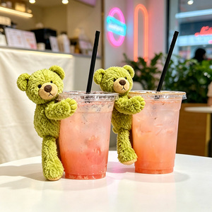Nuevo Adorno de Peluche de Oso Teddy 2026 de Gran Venta, Diseño Reutilizable para Decoración de Tazas de Café, Regalo para Fiestas y Decoración. - Product Image 1