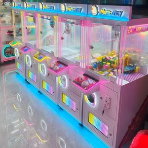 Coin Operated <b>Claw</b> Crane <b>Machine</b> Lucky Gift Doll Catcher <b>Game</b> <b>Machine</b> Amusement Park Mini <b>Claw</b> <b>Machine</b> for Shopping Mall Arcade - Product Image 1