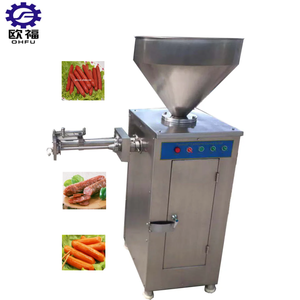 气动定量灌装高输出绞肉灌肠机用于灌肠制作生产机器香肠灌装机 - Product Image 5