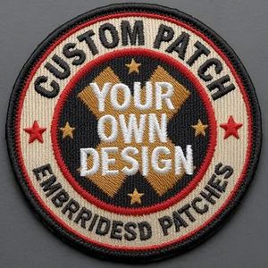 Parches Bordados Personalizados con Logotipo de Montaña en Tela de Lona, Termoadhesivos para Coser en Sombreros y Ropa, Parches Tejidos para Planchar con Prensa de Calor - Product Image 1