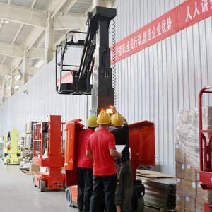 Platform Listrik Pengangkat Vertikal untuk Penanganan Rak di Ketinggian, Konfigurasi Tinggi, Penggerak Listrik, Daya Tahan Baterai Lama - Product Image 5