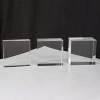 Vente en gros de cubes en verre cristal K9 vierges de haute qualité, personnalisables, gravure laser 3D, logo gravé au laser pour la décoration
