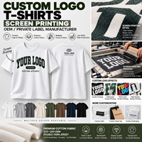 Fabricant de T-shirts personnalisés avec logo OEM, T-shirt en coton à col rond, impression de logo de marque, vêtements décontractés pour hommes, vente en gros en usine