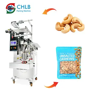 Tray Bucket Conveyor Peanuts Automatic Cashew Nuts Granule Seed Dry Fruit Packaging Packing Machine