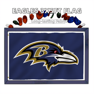 Bannière d'équipe personnalisée 3x5ft 100% polyester drapeau de sport en aluminium avec aigles champions célébrant la <span class=keywords><strong>victoire</strong></span> impression numérique - Product Image 3