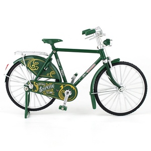 <span class=keywords><strong>Mini</strong></span> Dedo de aleación Vintage Retro para niños, modelo de bicicleta, decoración de escritorio, juguete fundido a presión, coche, 1:10, gran oferta - Product Image 2