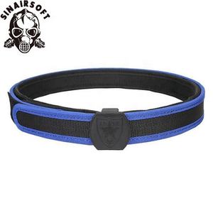 Sinairsoft Black <b>Red</b> Yellow Blue Tactical <b>Belt</b> Pp Packaging Details Tactical <b>Belt</b> for Men - Product Image 5