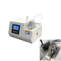 Equipo Metalográfico, Máquina de Corte de Precisión de Baja y Media Velocidad para Materiales Duros, Pantalla Digital, Corte Preciso