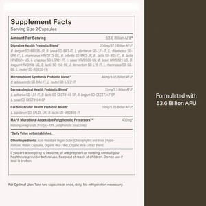 OEM khỏe mạnh bổ sung chế độ ăn uống ruột bổ sung viên nang Probiotic viên nang 30 ngày liều lượng - Product Image 6