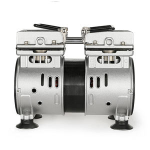 Вакуумные насосы без масла HC400A2, маленький поршневой Электрический вакуумный насос для стоматологических, лабораторных, фарфоровых духовок, 3,5 куб. М/мин - Product Image 2